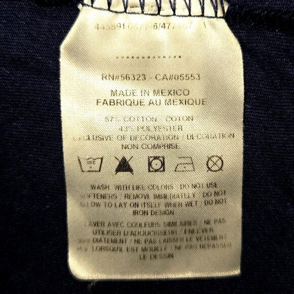 Nike The Nike Tee Dri-Fit Heritage Running Graphic Logo Tee Midnight Navy XL - Picture 6 of 6